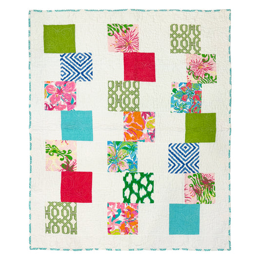Lily & Friends Quilted Throw