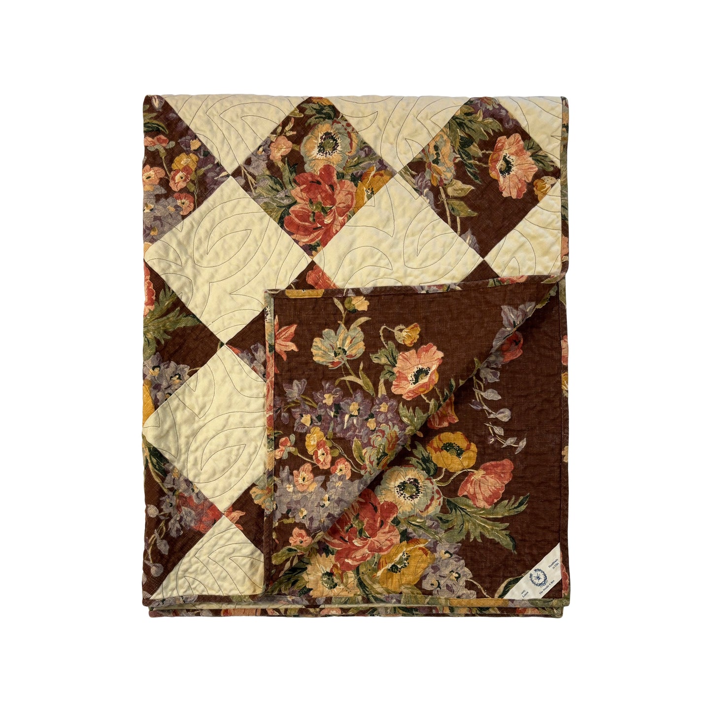Burne Floral Quilted Throw