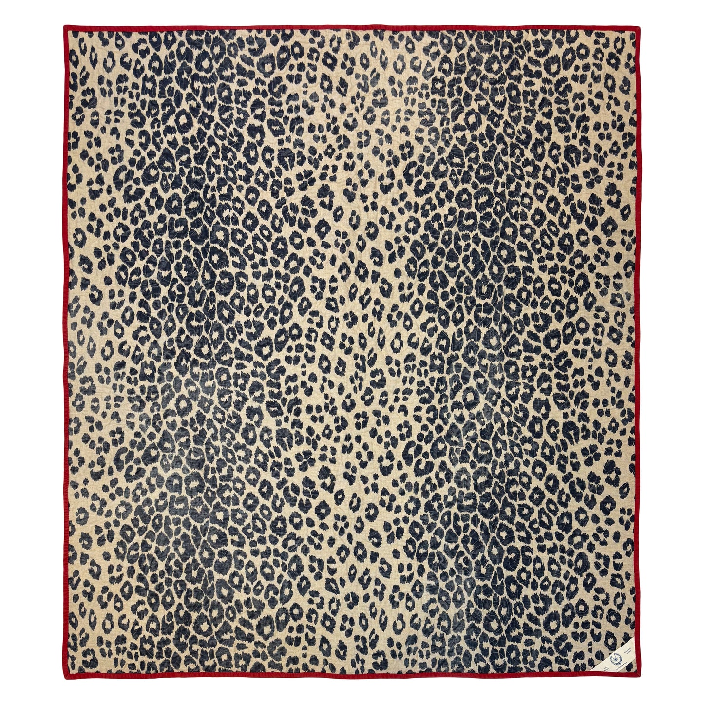Iconic Leopard Quilted Throw