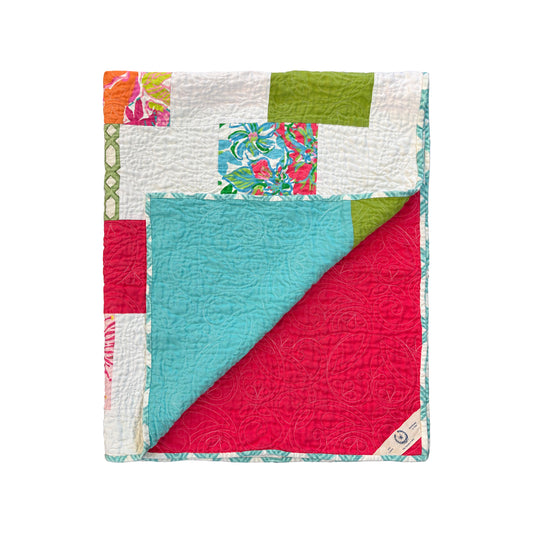 Lily & Friends Quilted Throw
