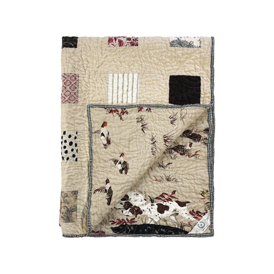 Pointers Quilted Throw