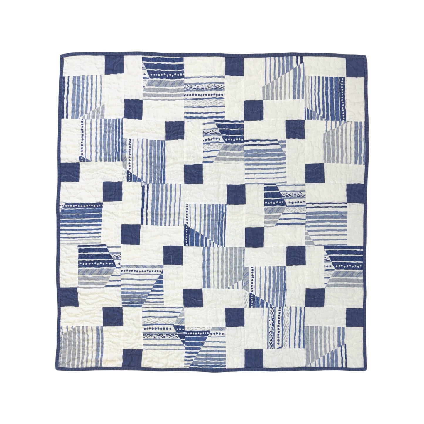 Reflex Print Quilted Baby Blanket