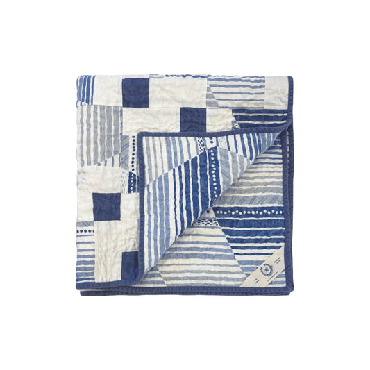 Reflex Print Quilted Baby Blanket