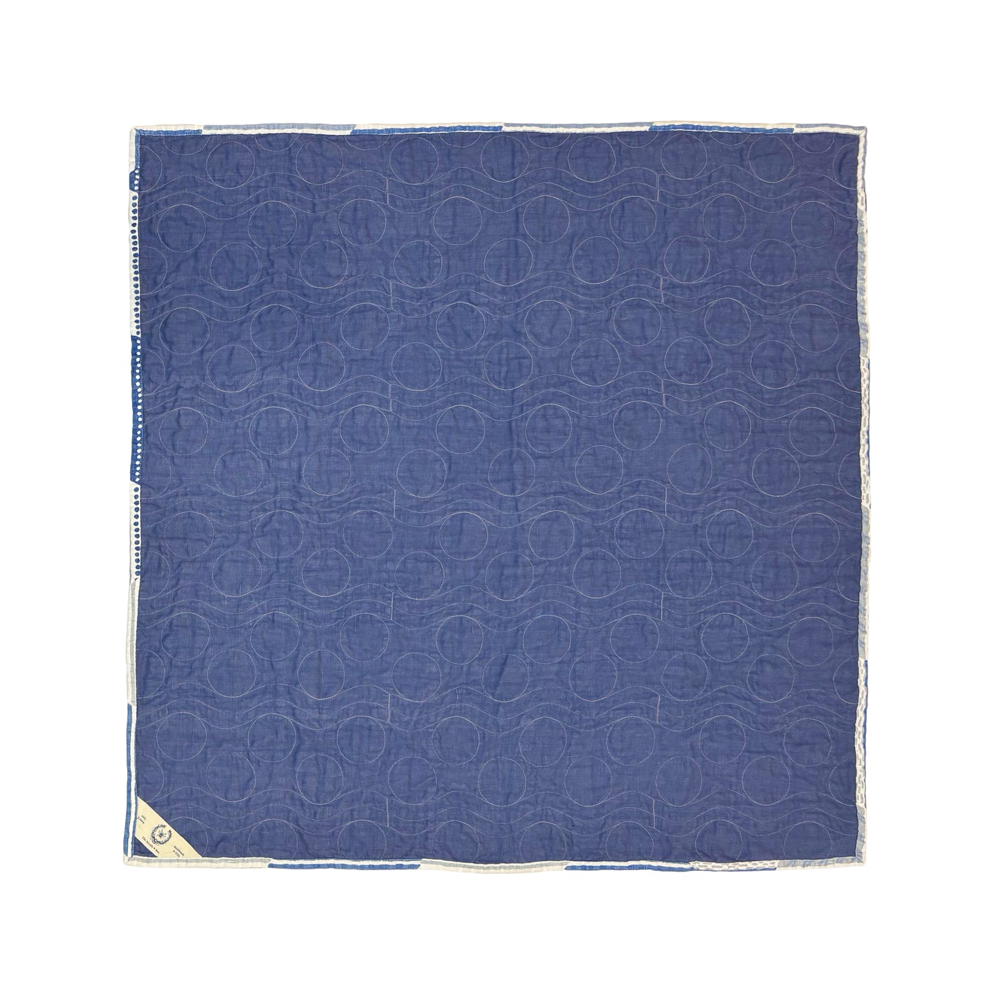 Reflex Print with Solid Back Quilted Baby Blanket