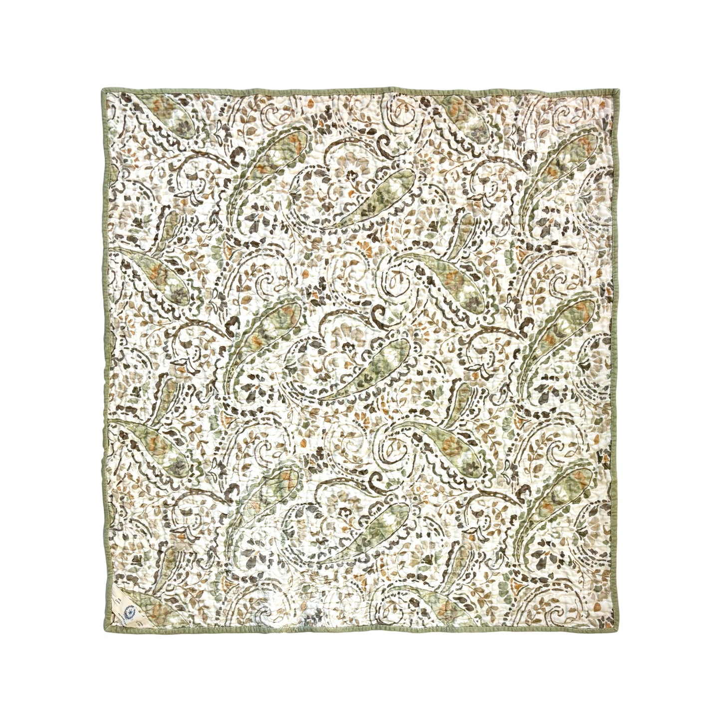 Tousey in Neutrals Quilted Baby Blanket