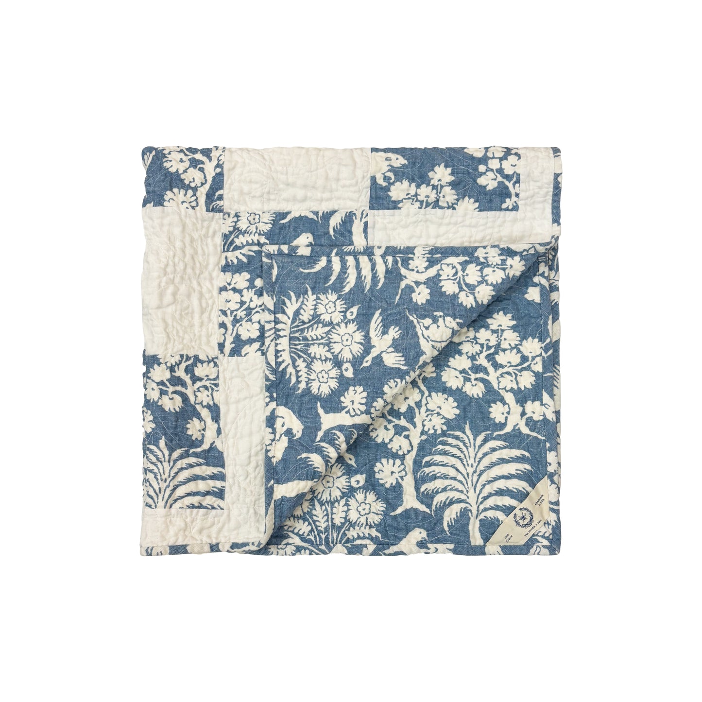 Woodland Silhouette Quilted Baby Blanket